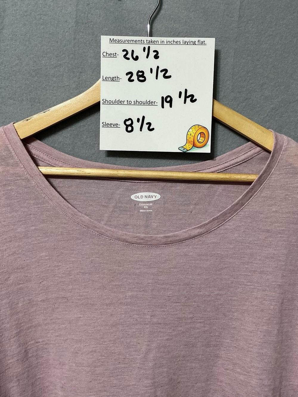 Old Navy Women’s Everyday & Boyfriend Neck Short Sleeve T-Shirt 3 Piece XXL - Picture 14 of 14